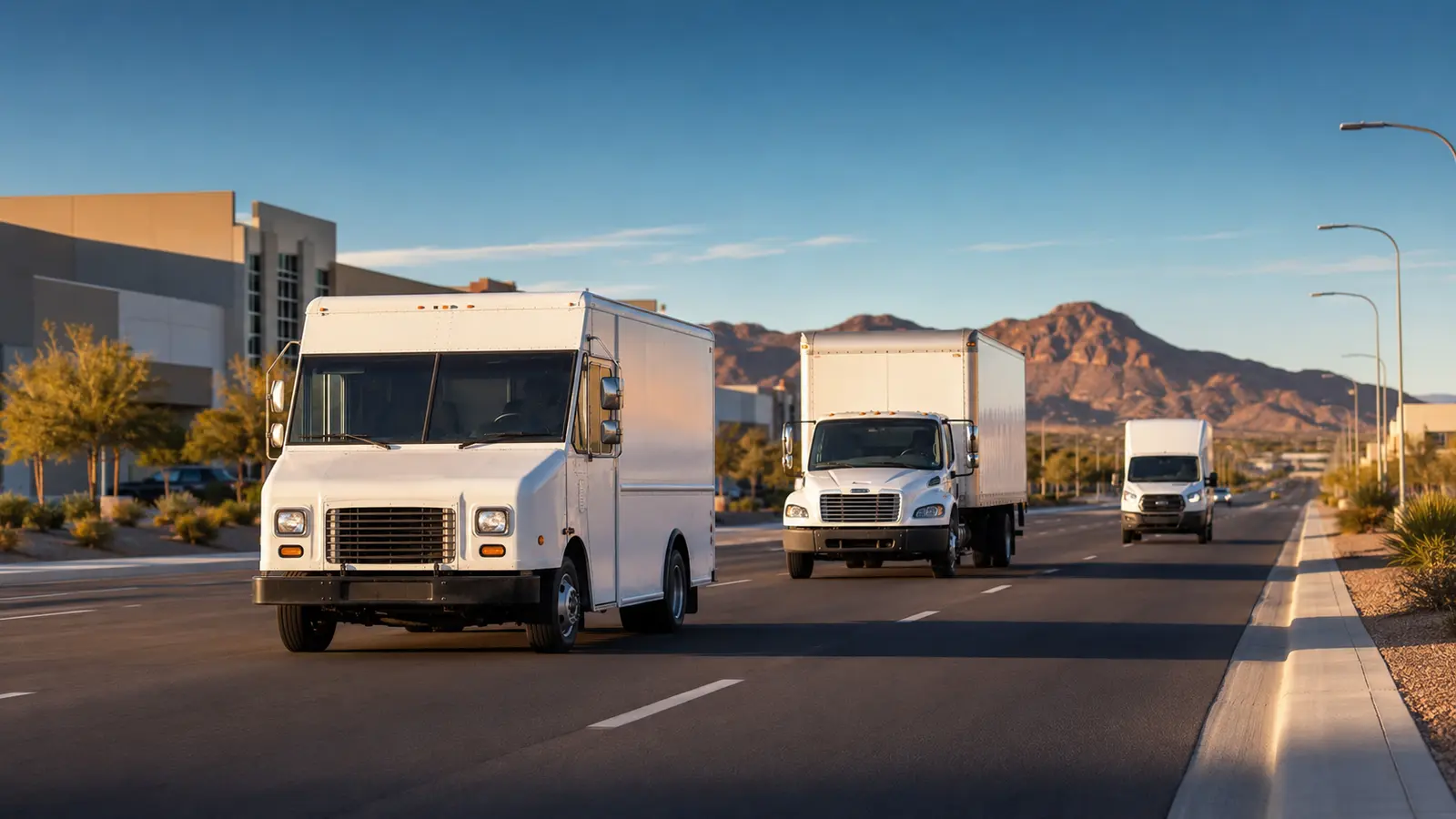Independent delivery contractor fleet serving Arizona