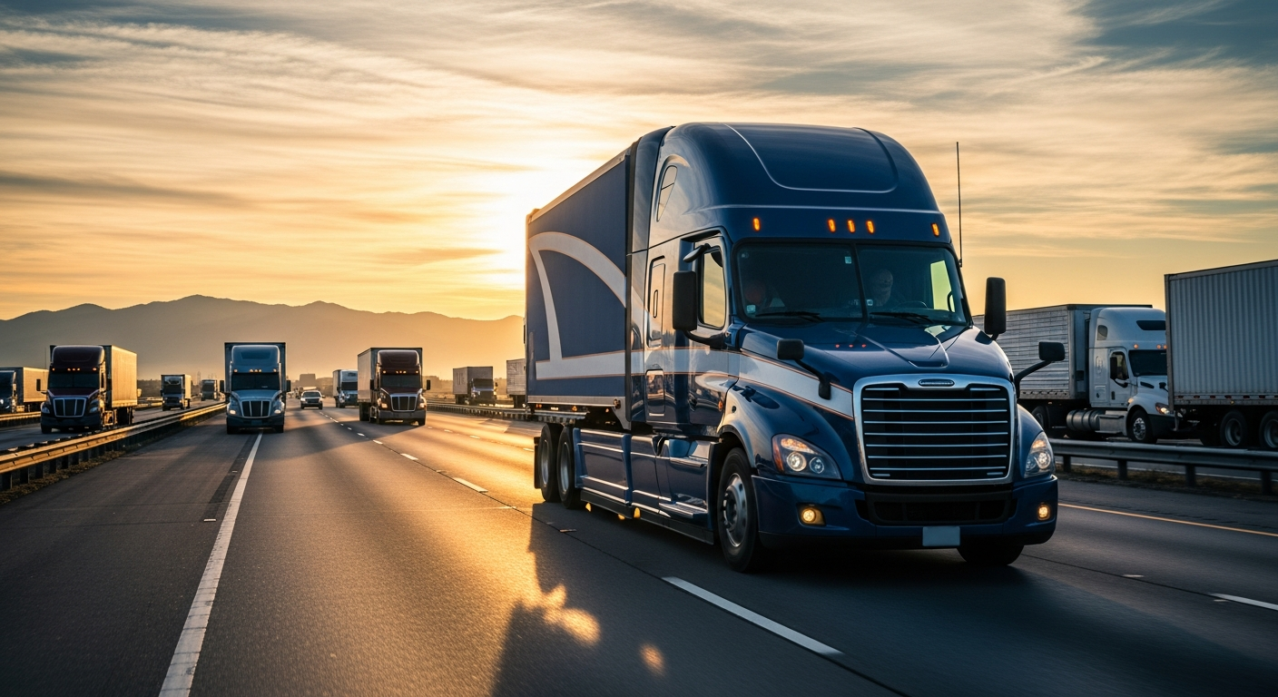 Motor Truck Cargo for commercial trucking